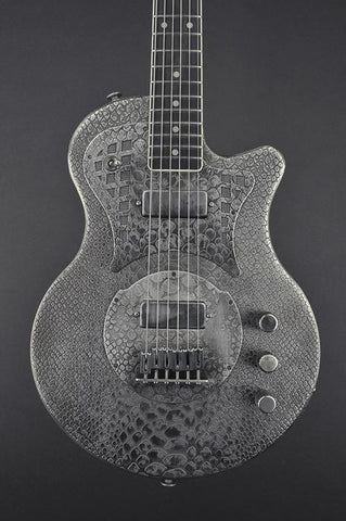13195 Antique Silver Snakeskin Steelphonic