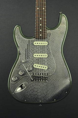 13231 Antique Silver Snakeskin Steel O Matic LEFTY