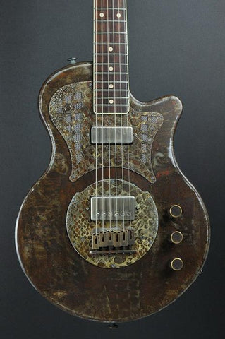 09165 Rust O Matic Snakeskin Pickguard SteelPhonic