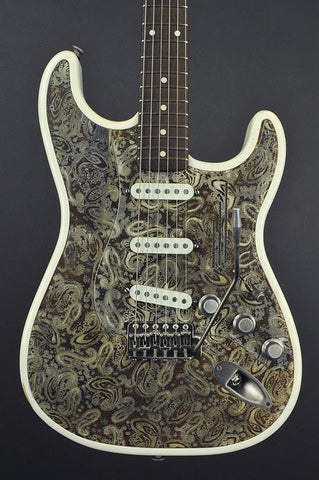 13183 Rust On Cream Paisley Steel O Matic