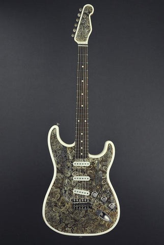 13183 Rust On Cream Paisley Steel O Matic