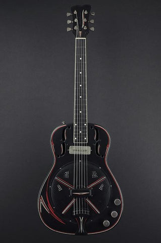 13165 Pinstripe Satin Black SteelReso