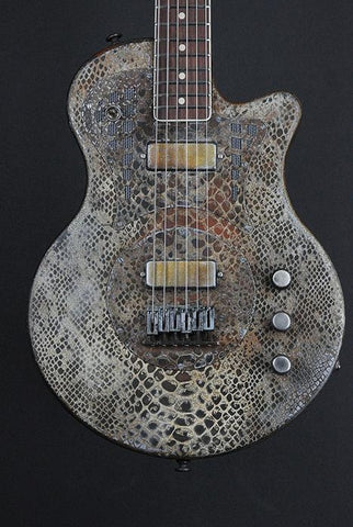 10276 Rust on Cream Snakeskin SteelPhonic