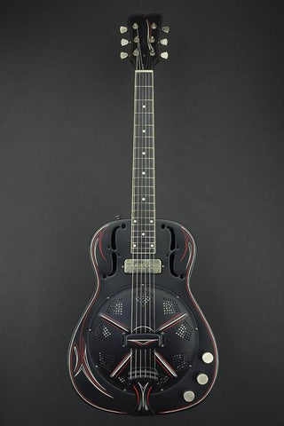 14096 Satin Black Pinstriped SteelReso