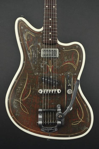 14041 Rust O Matic Pinstripe SteelTeleMaster with B5 Bigsby
