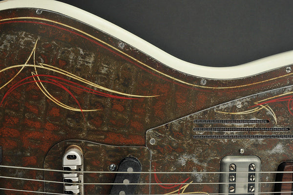 14041 Rust O Matic Pinstripe SteelTeleMaster with B5 Bigsby
