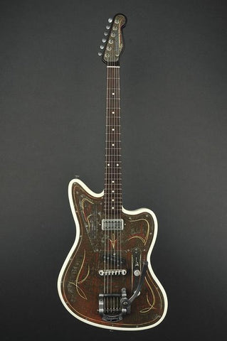 14041 Rust O Matic Pinstripe SteelTeleMaster with B5 Bigsby