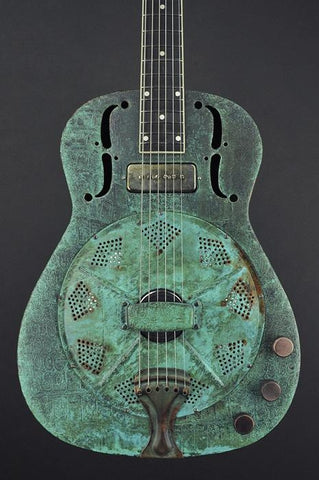 14070 Titanic Green Gator SteelResoGator