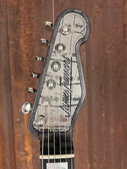 22089 Antique Silver Gator Engraved SteelTeleMaster