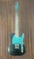 22090 Titanic Green Roses Black Nitro SteelGuardCaster