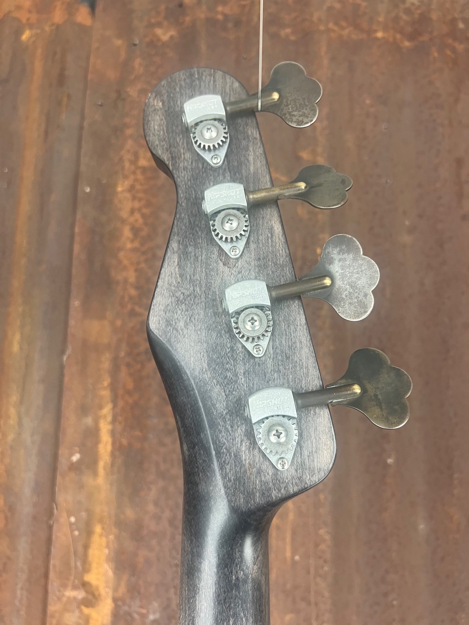 10070 Antique Silver Gator engraved SteelCaster Bass (Tony Garnier 2010)