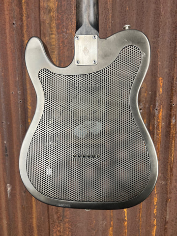 23016 Antique Silver Gator Baritone SteelCaster