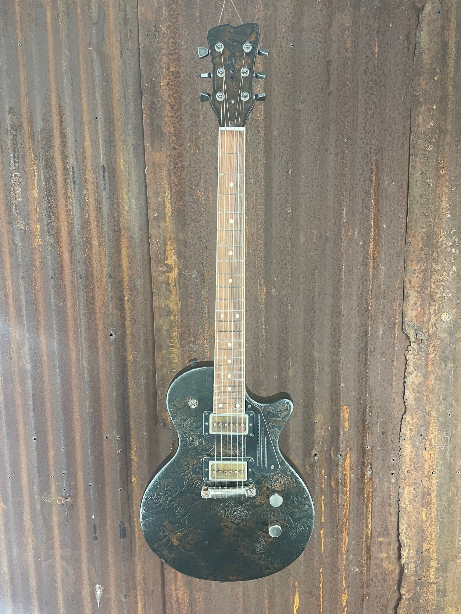 22054 Rust O Matic Roses Engraved SteelDeville