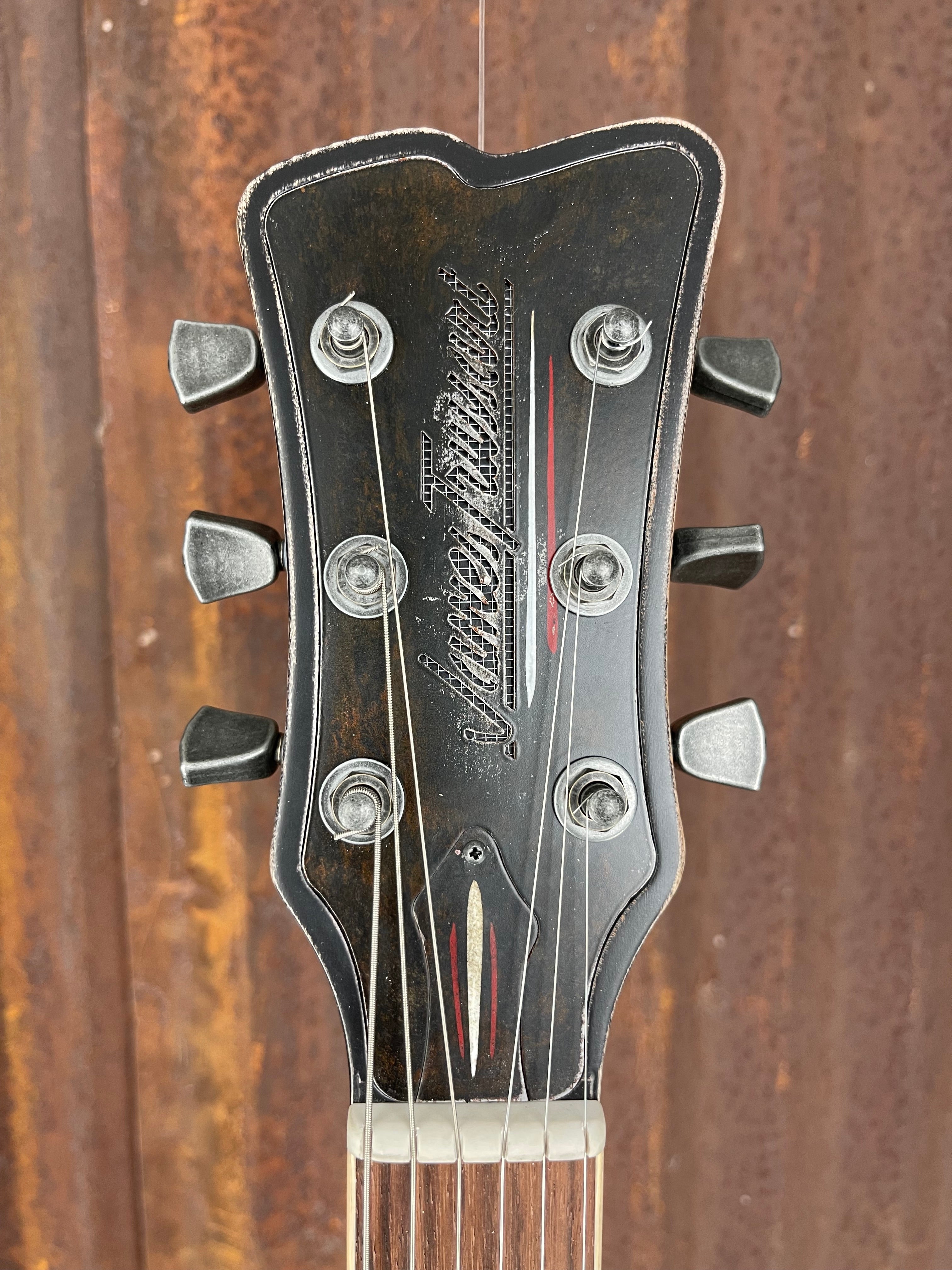 21157 Rust O Matic Pinstripe Holey SteelDeville