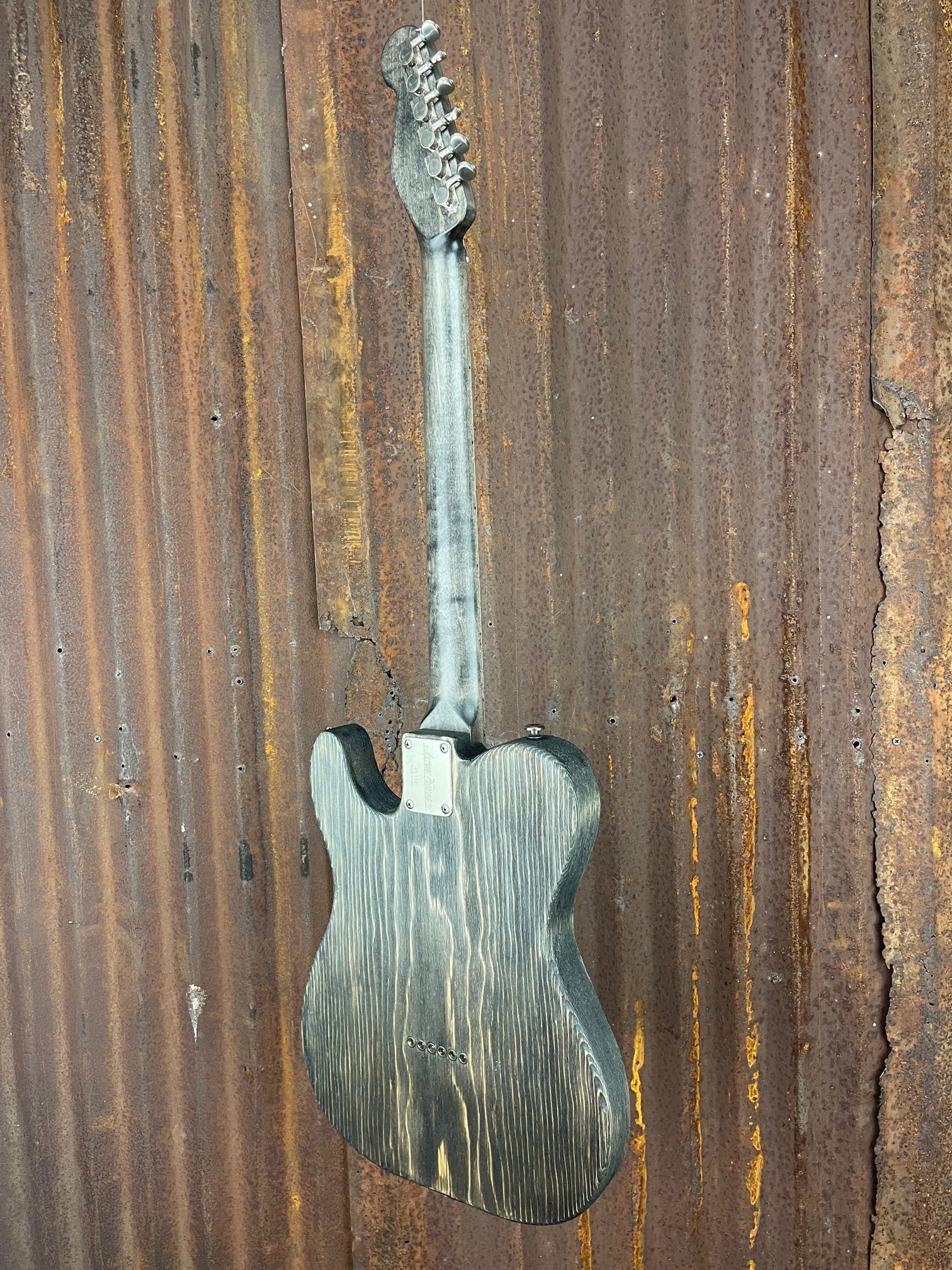 21138 Antique Stainless Paisley Engraved SteelTopCaster