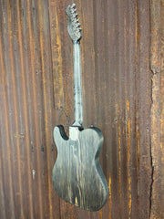 21138 Antique Stainless Paisley Engraved SteelTopCaster