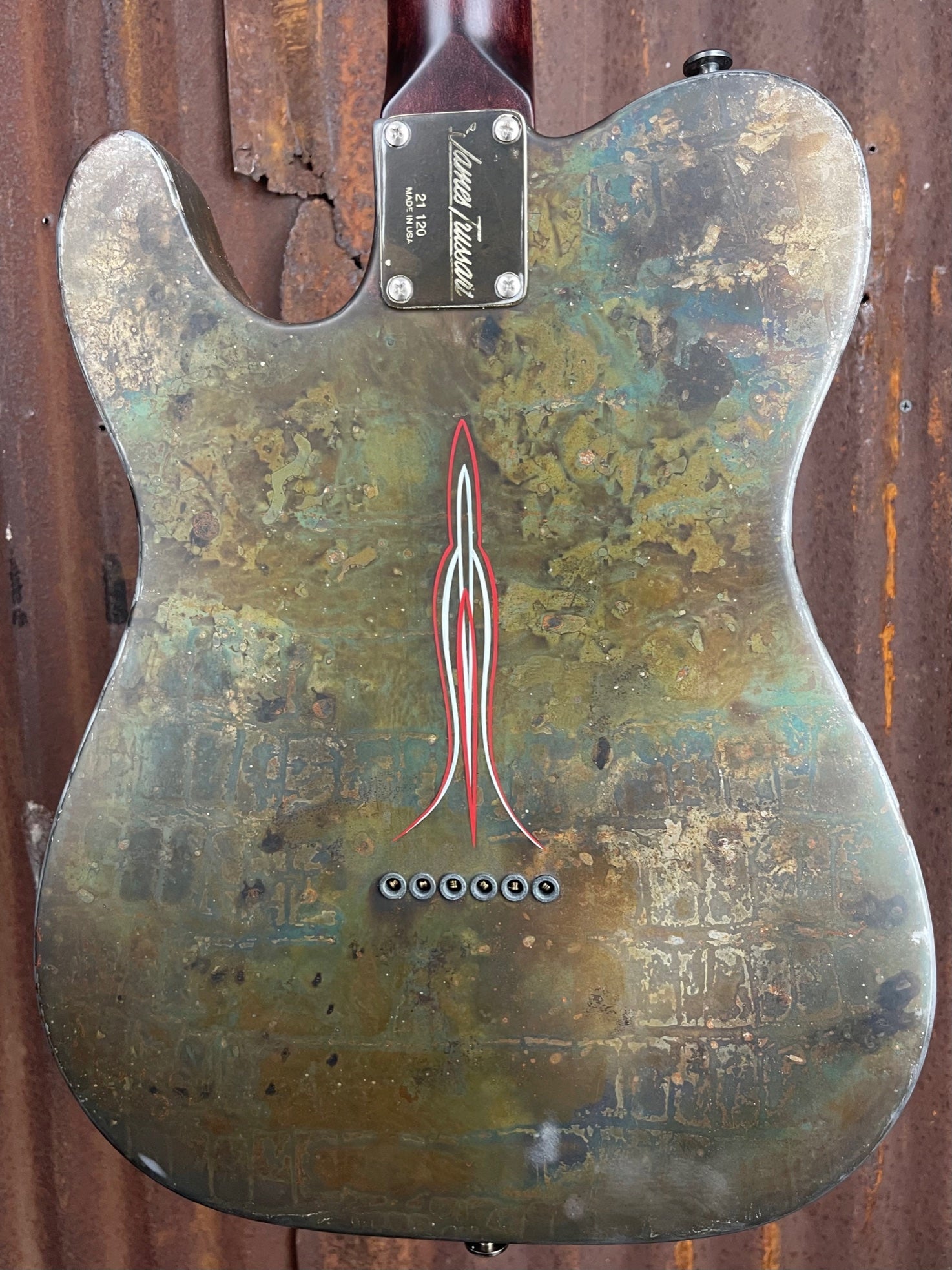 21120 Rust O Matic Pinstriped SteelCaster