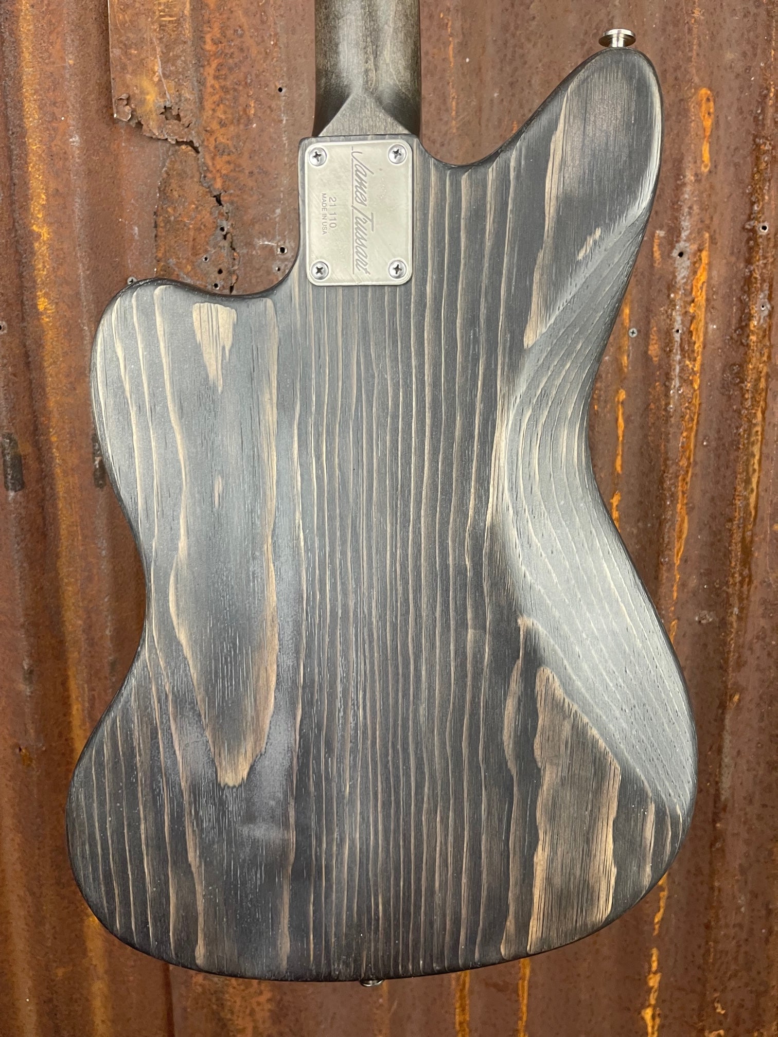 21110 Pinstriped Antique Silver Black Snakeskin Driftwood Steelmaster