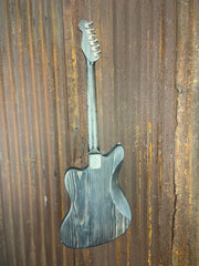 21110 Pinstriped Antique Silver Black Snakeskin Driftwood Steelmaster