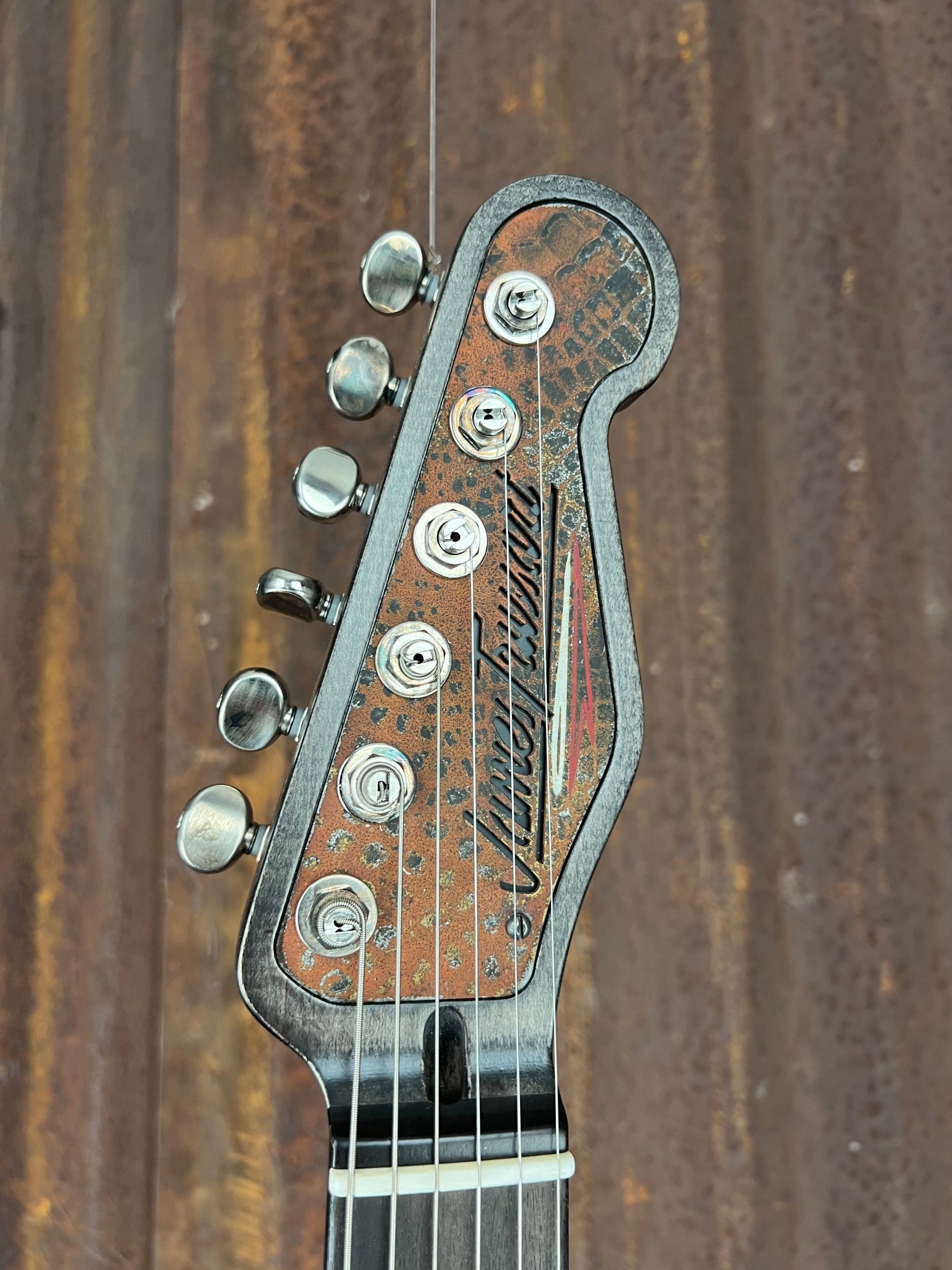 21062 Rust O Matic Pinstriped SteelGuardCaster with Glaser B Bender