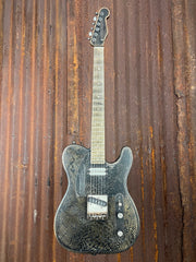 21169 Black on Snakeskin SteelTopCaster