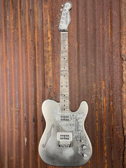 21126 Antique Silver Gator Deluxe SteelCaster