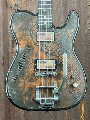 21149 Rust O Matic Snakeskin Deluxe SteelTopCaster