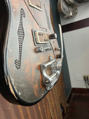 21149 Rust O Matic Snakeskin Deluxe SteelTopCaster