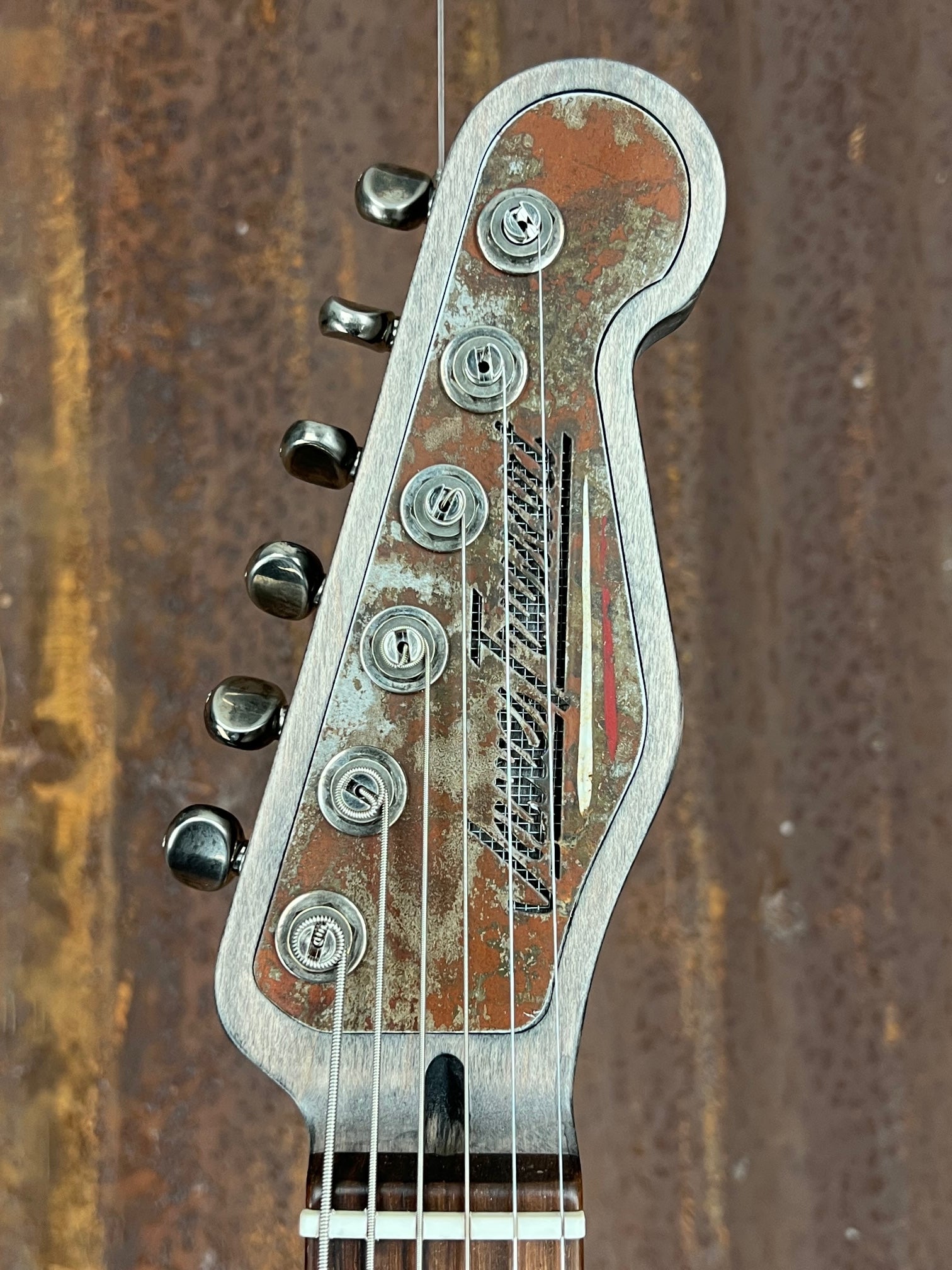 21091 Rust O Matic Pinstriped Baritone SteelCaster