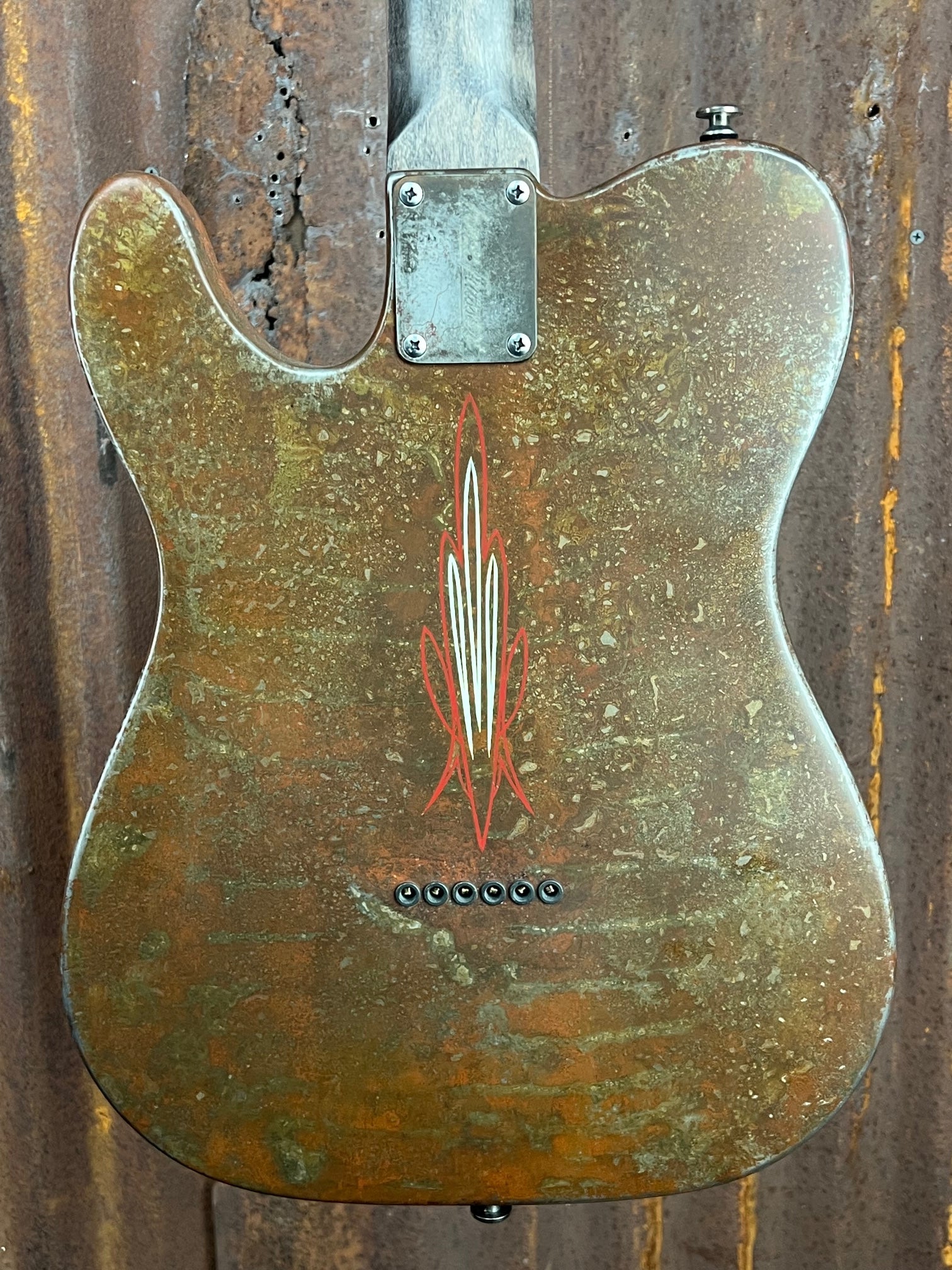 21091 Rust O Matic Pinstriped Baritone SteelCaster