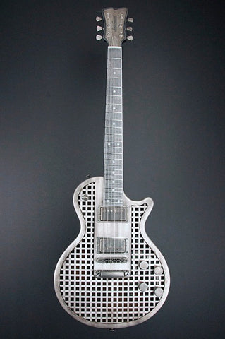 11094 Antique Silver Cage Front SteelDeville