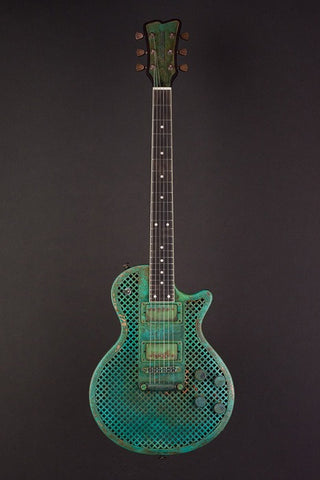16085 Titanic Green Gator Cage SteelDeville
