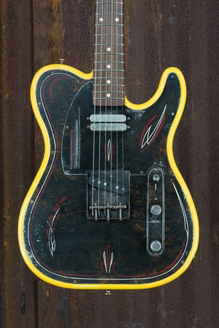 18002 Rust O Matic Pinstripe on TV Color SteelTopCaster
