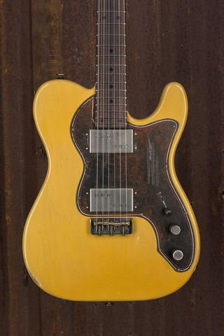 19109 Rust O Matic Pinstripe 50's Relic Butterscotch Blonde Deluxe SteelGuard Caster