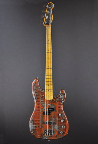 12010 Rust on Cream African SteelCaster Bass