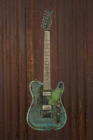 18049 Titanic Green Caged SteelCaster