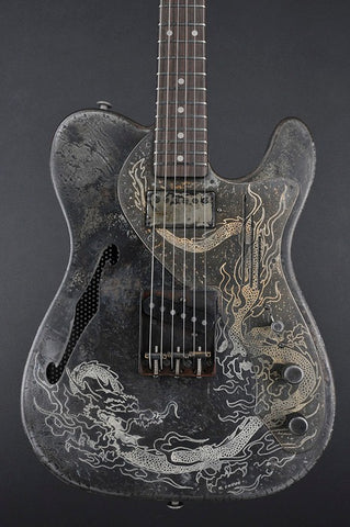 12160 Rust on Cream Dragon Deluxe SteelCaster