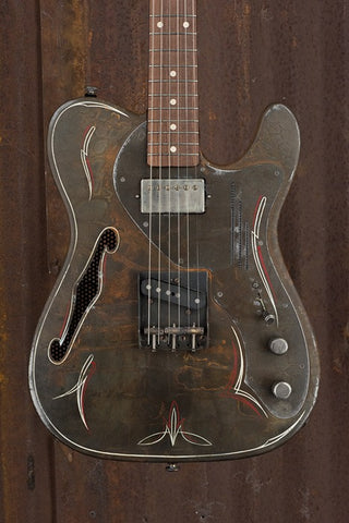 18088 Rust O Matic Gator Pinstriped Body Deluxe SteelCaster