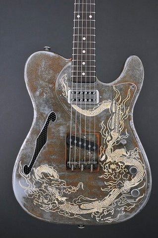 13043 Rust on Cream Dragon Deluxe SteelCaster