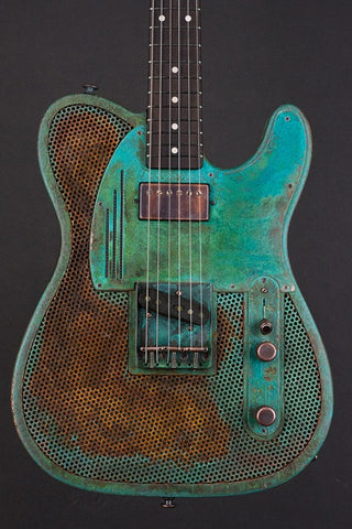 15203 Titanic Green Holey Gator SteelCaster