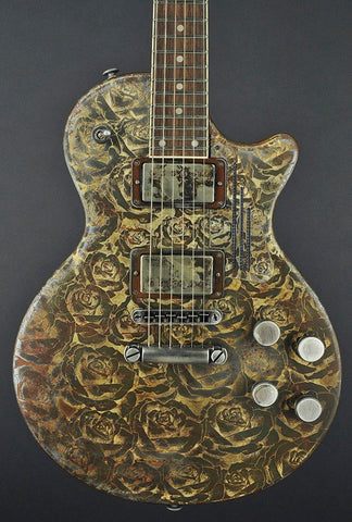 13134 Rust on Cream Roses SteelDeville