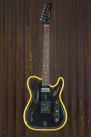 18002 Rust O Matic Pinstripe on TV Color SteelTopCaster