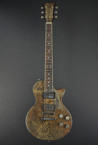13124 Rust on Cream Snakeskin SteelDeville