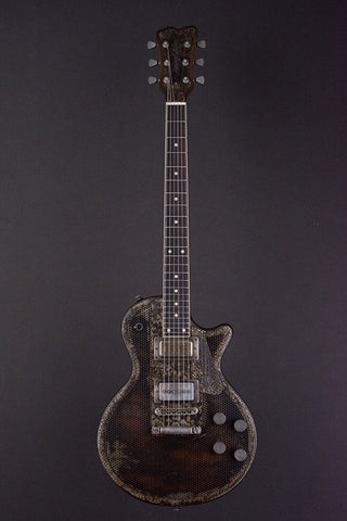 15116 Rust on Cream Snakeskin SteelDeville