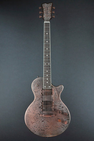 12049 Antique Copper Roses SteelDeville