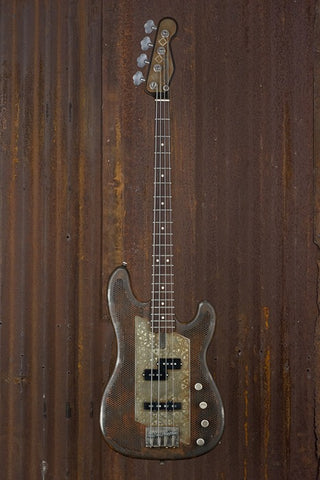19045 Rust O Matic African Engraved SteelCaster Bass
