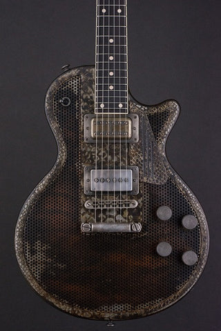 15116 Rust on Cream Snakeskin SteelDeville