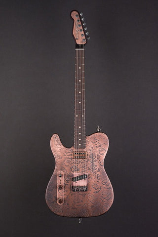 16103 Roses Engraved SteelCaster Lefty
