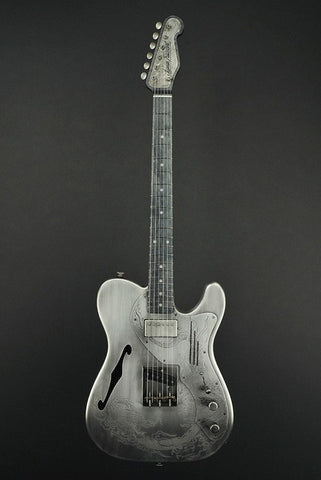 14004 Antique Silver Dragon Deluxe SteelCaster