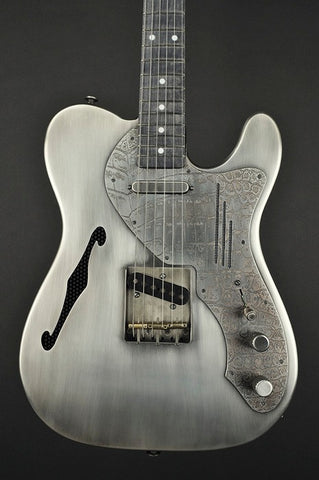 15003 Antique Silver Gator Deluxe SteelCaster